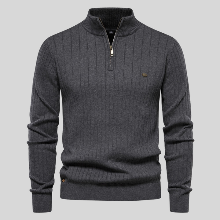 Fabrice | Sweter z zamkiem