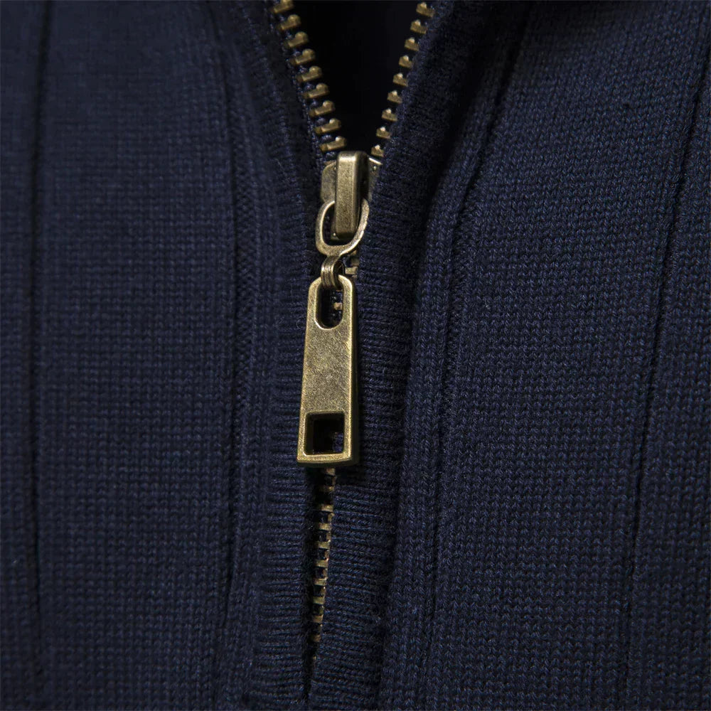 Fabrice | Sweter z zamkiem