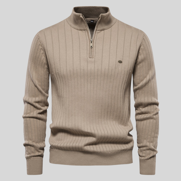 Fabrice | Sweter z zamkiem
