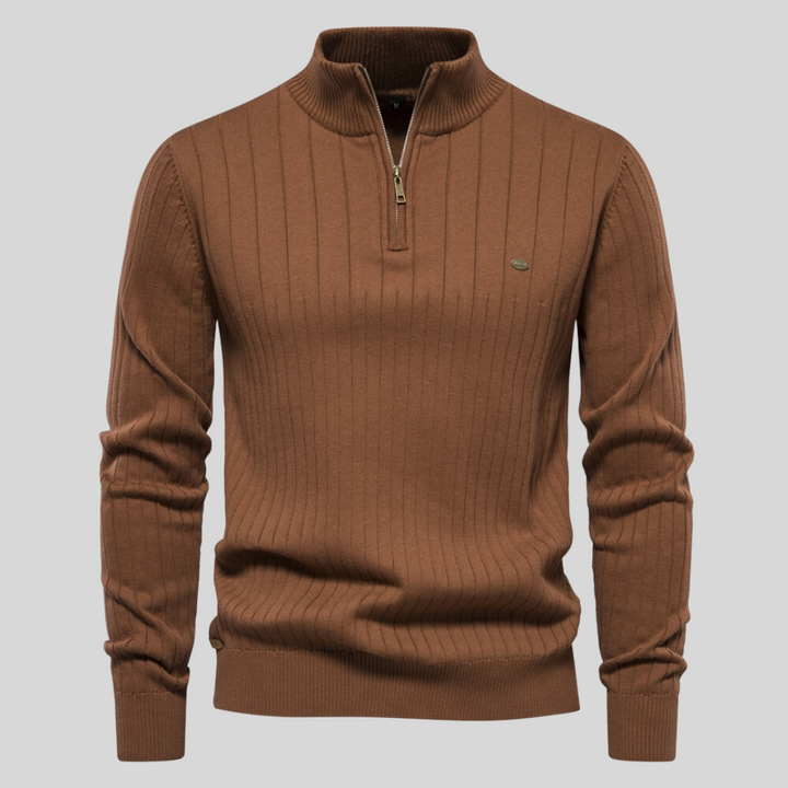 Fabrice | Sweter z zamkiem