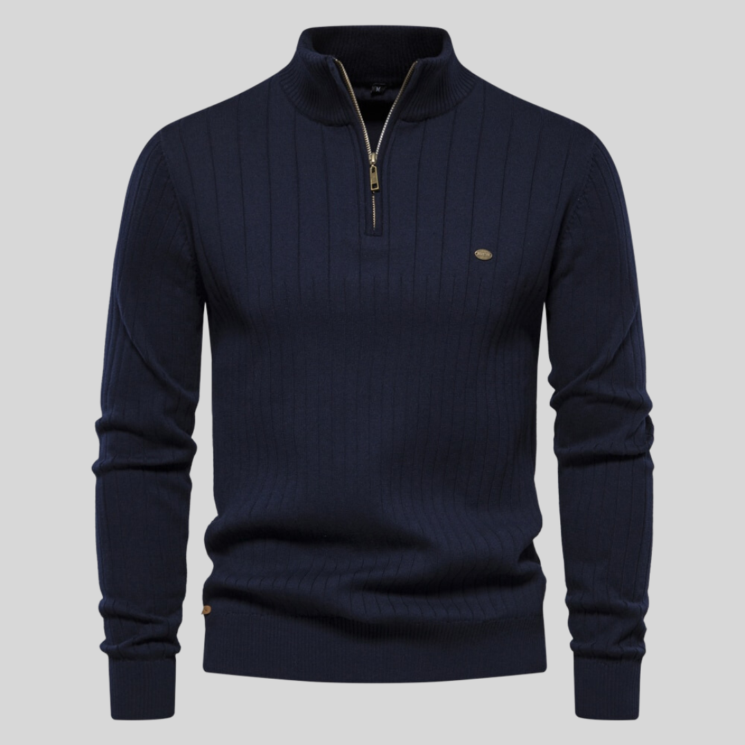 Fabrice | Sweter z zamkiem