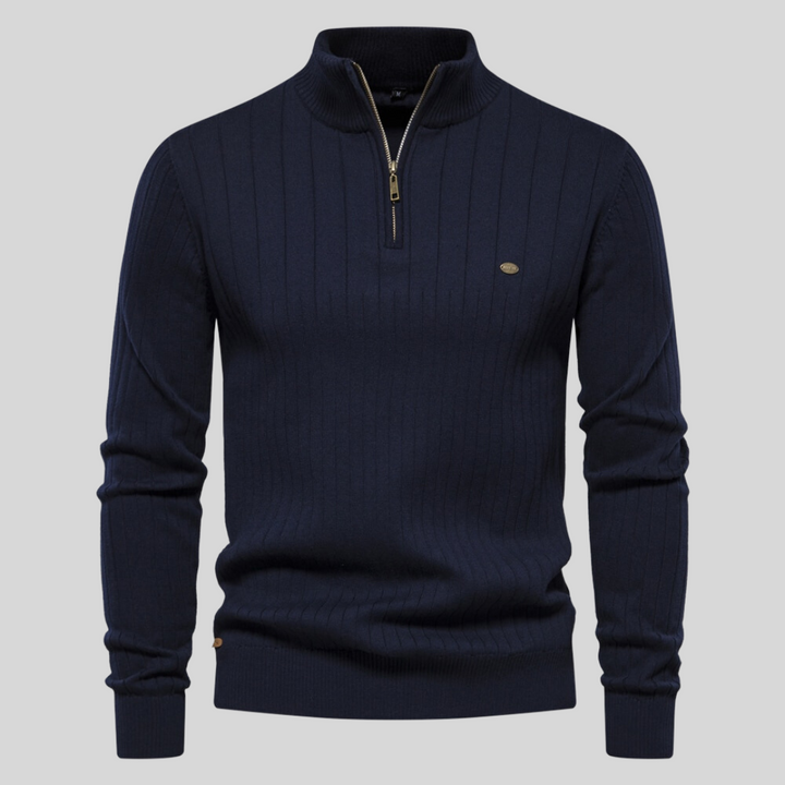Fabrice | Sweter z zamkiem