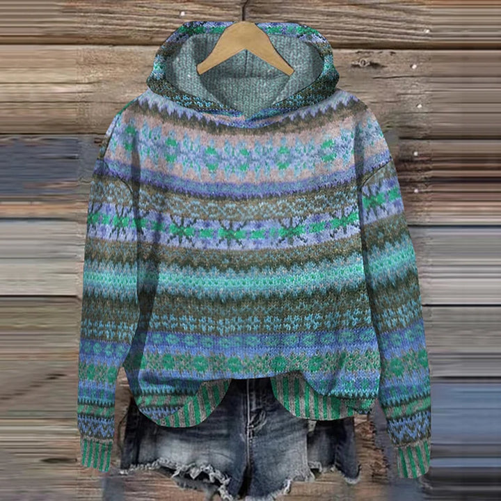 Anja™ - Przytulny Etniczny Sweter