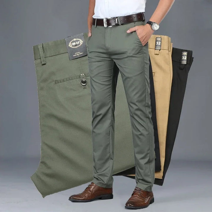 Jerem | Bawełniane Spodnie Khaki