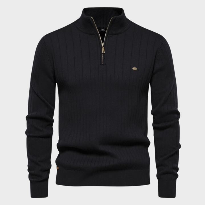 Fabrice | Sweter z zamkiem