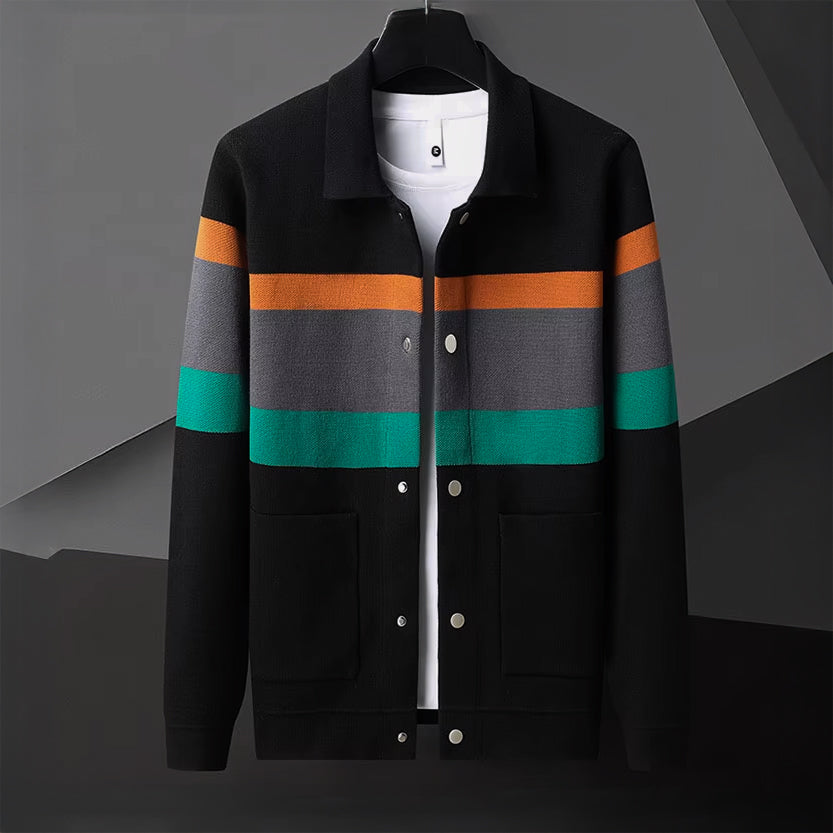 Ellis| Sweter z guzikiem