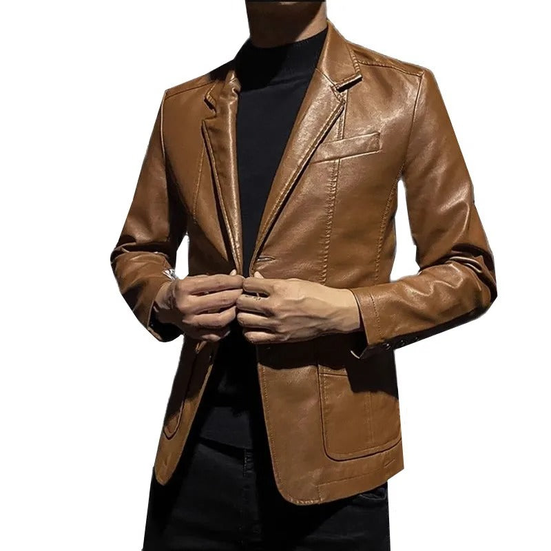 Marcin™ | Skórzana Kurtka Business Casual