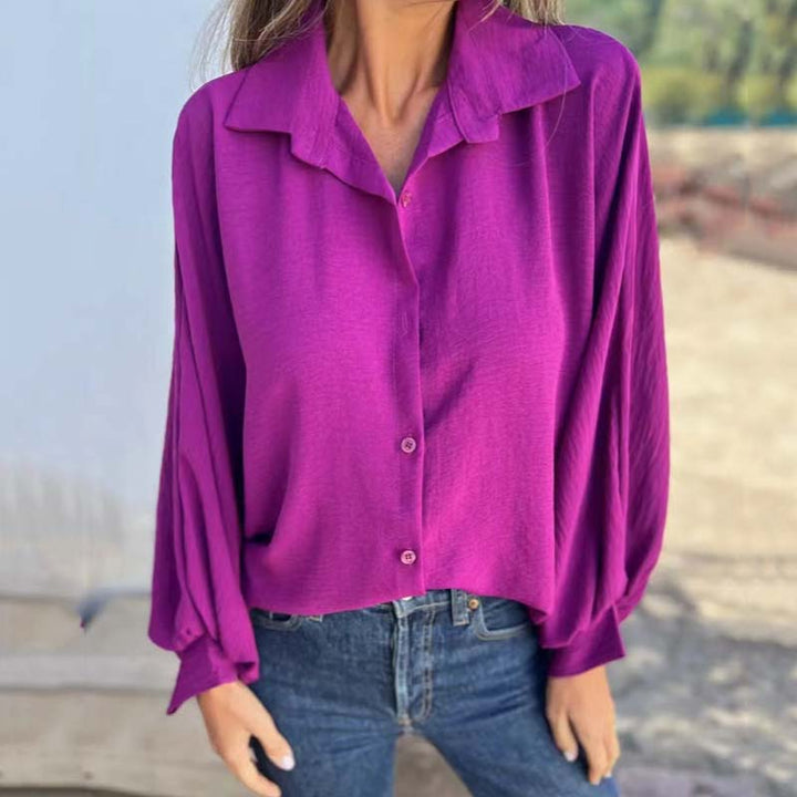 BEATA | Elegancka Koszula Z Guzikami